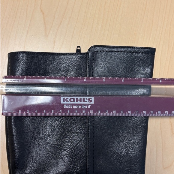 Kohl's Crift & Barrow Black Heeled Boots for Women - Picture 8 of 8